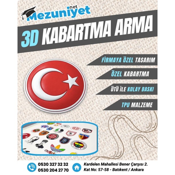 3D Kabartma ARMA