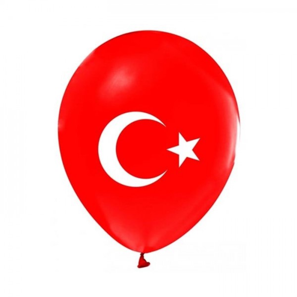 Ayyıldız Baskılı Balon