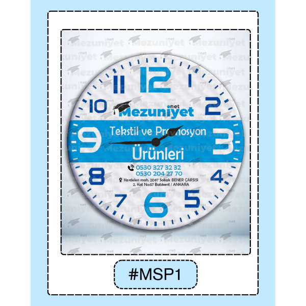 Promosyon Duvar Saatleri